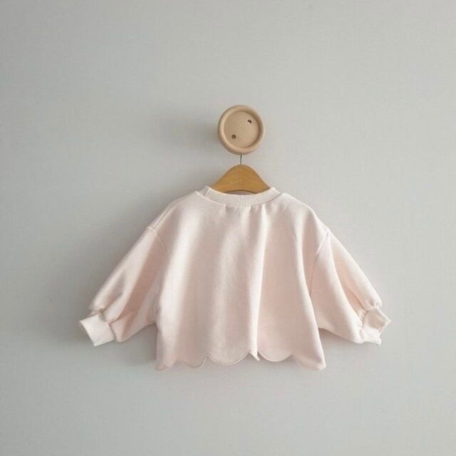 *即納* Eclair フラワー裾スエット