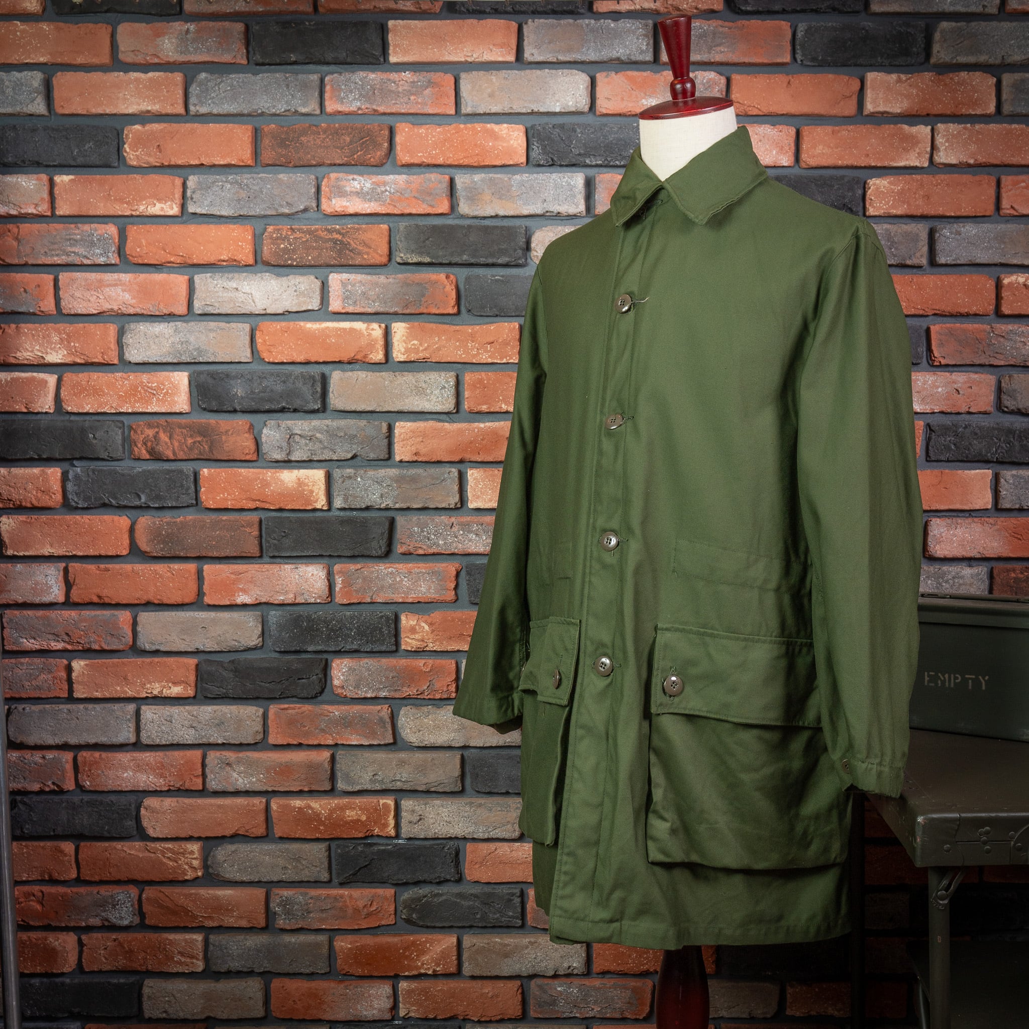 USED】Swedish Army M-59 Field Coat 