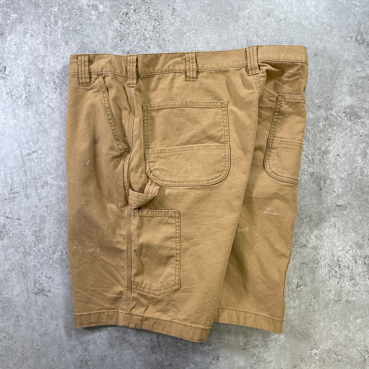 V*m様 W38 90s Carhartt カーハート ダック ショートパンツ 90s USA製 carharttカーハート ダック地 ダブルニー ペインター