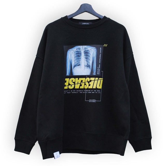 Big Silhouette Sweat ...DS... (JFK-041) - Black