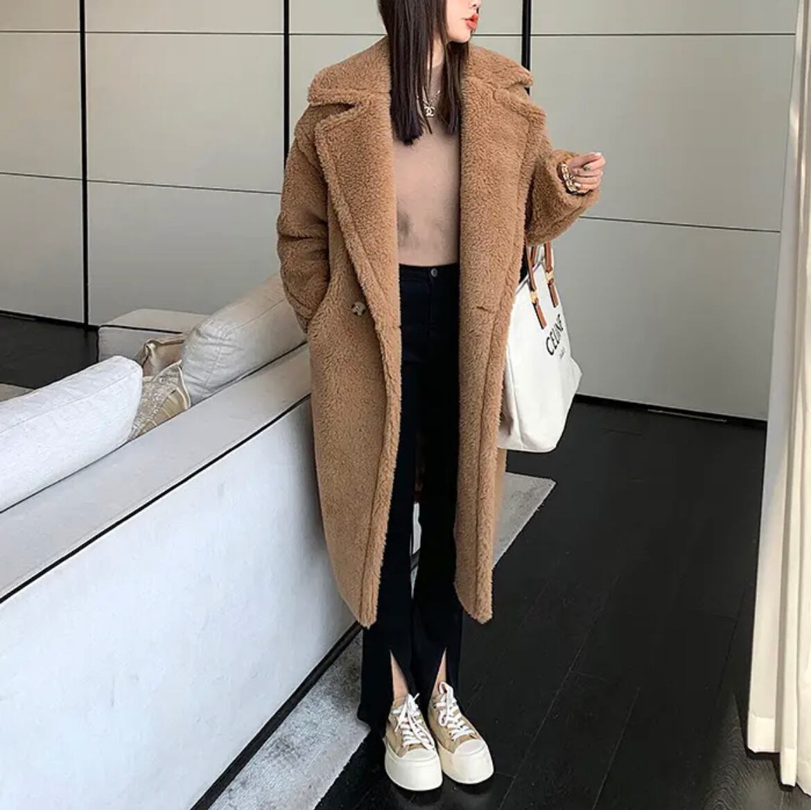 YC2159 ボアロングコート❤ | IN YOUR CLOSET