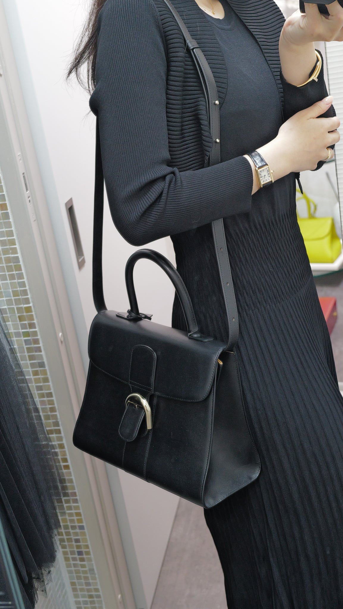 正規購入証明書付】2016年デルヴォー ブリヨン MM ボックスカーフ