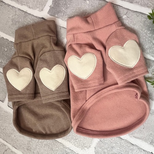 XSサイズのみ❣️ハートandハートふわふわスリーブ☺フリース