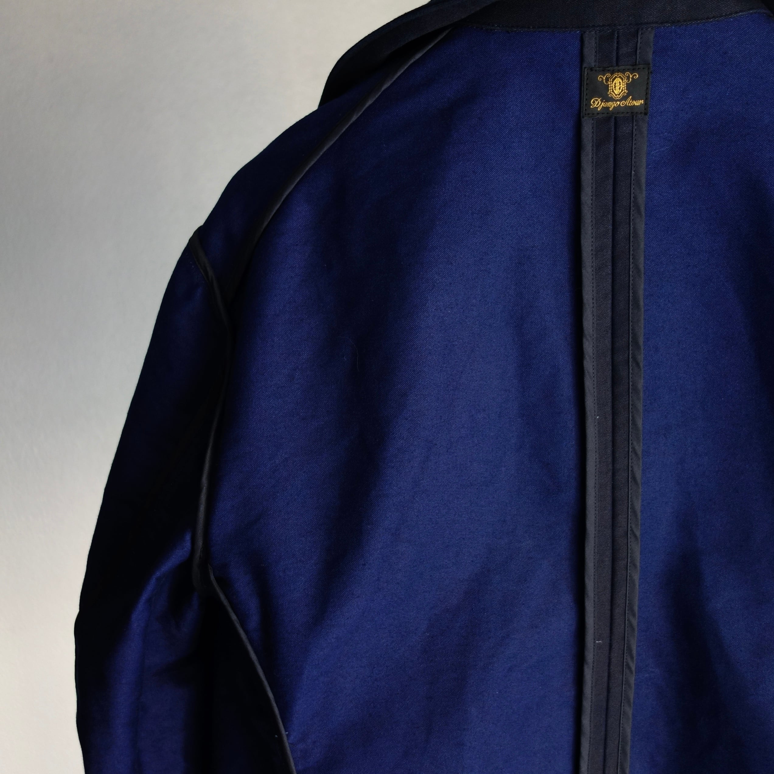 supérieur indigomoleskin coverall | ATELIER GARDENIA