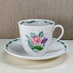 スージークーパー「フレグランス カップ&ソーサー」イギリス製 ヴィンテージ susie cooper A