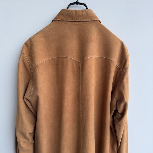HERMES スエードレザージャケット 60s〜70s オールドエルメス 古着 画像5