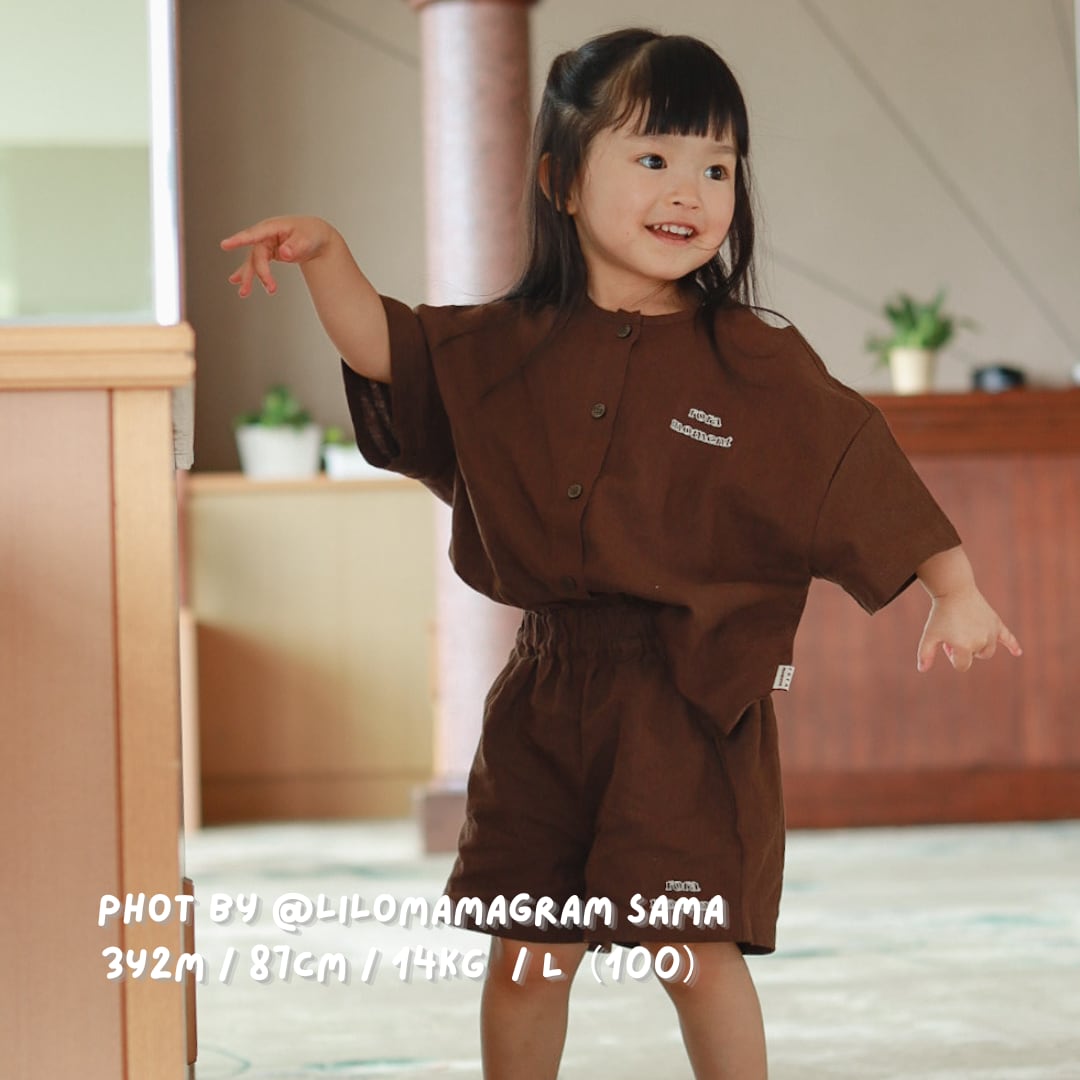 即納》90〜120サイズ｜Linen Woven Set | RORAMOMENT Japan