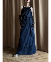 MADE IN JAPAN denim maxi dress-4767-6