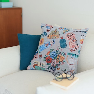 Nathalie Lete Cushion cover Houseナタリーレテ　クッションカバー　ハウス