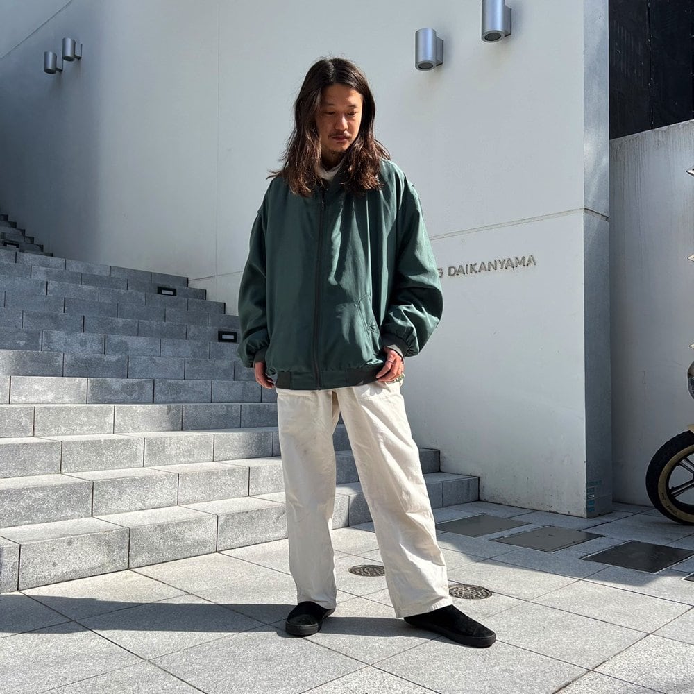 happy life] Vintage Silk Bomber Jacket [1990s-] Vintage All Silk