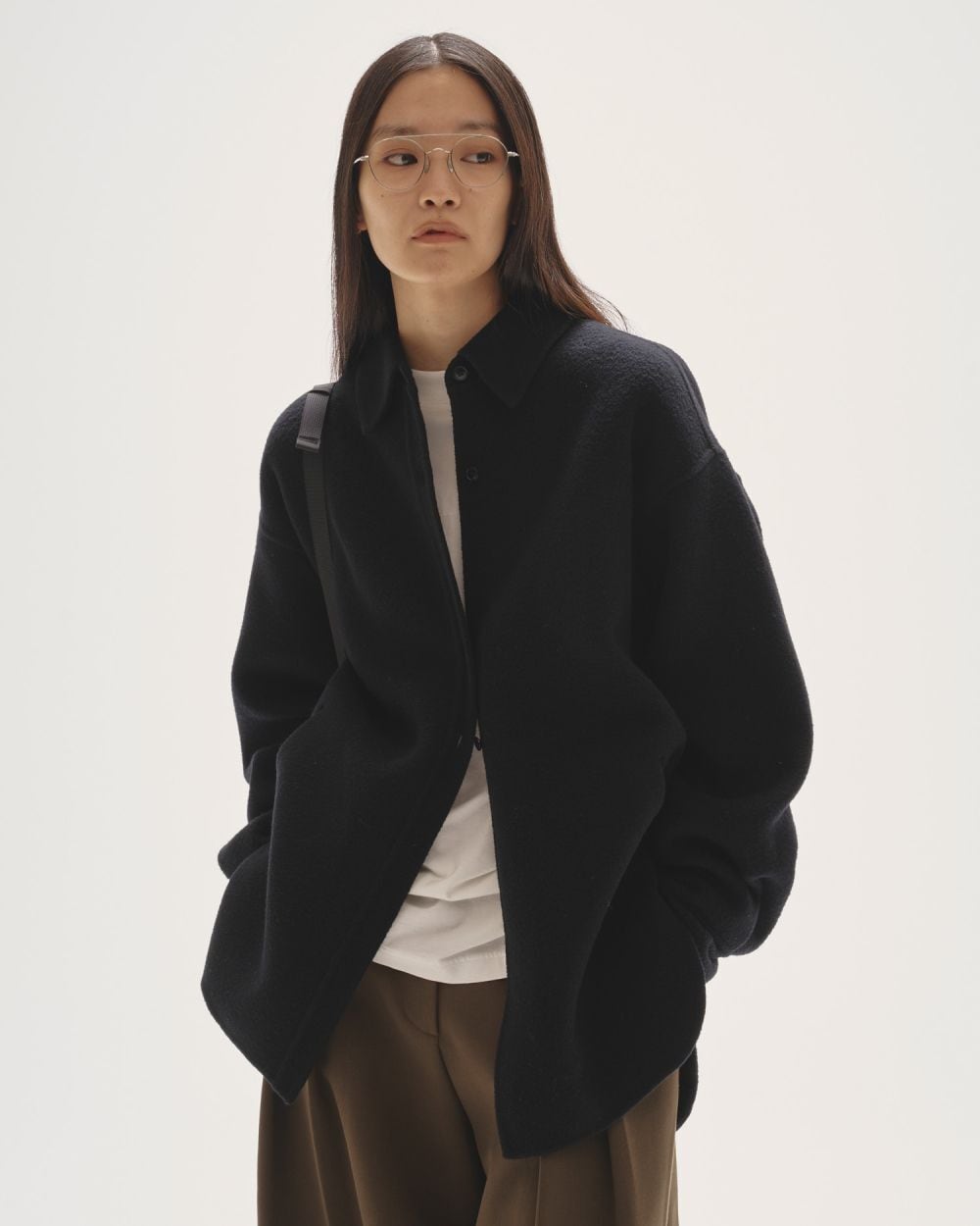 新品todayful Wool Shirts Jacket 38 black TODAYFUL Wool Shirts Jacket -BLACK- | Chapel