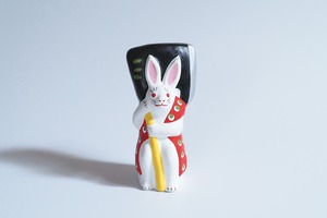 中山人形「鉞兎 まさかりうさぎ」