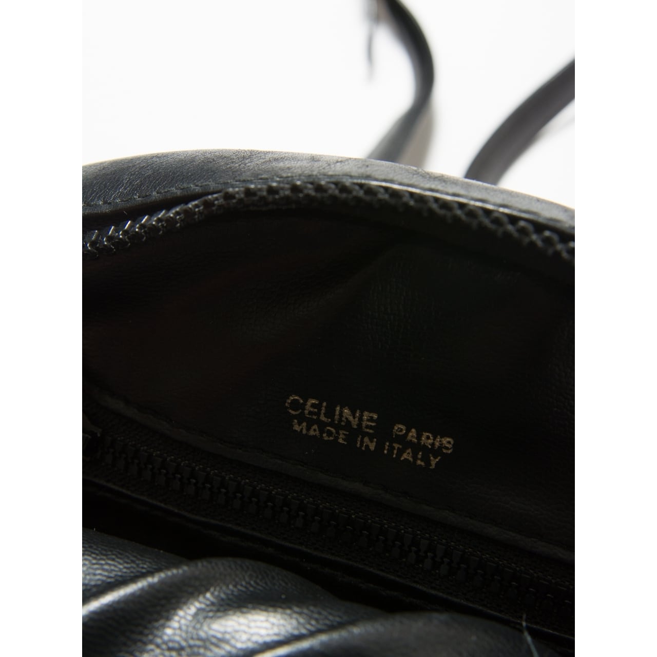 【CELINE 】Made in Italy macadam crossbody bag （セリーヌ イタリア製 マカダム柄クロスボディバッグ ミニショルダー）3b