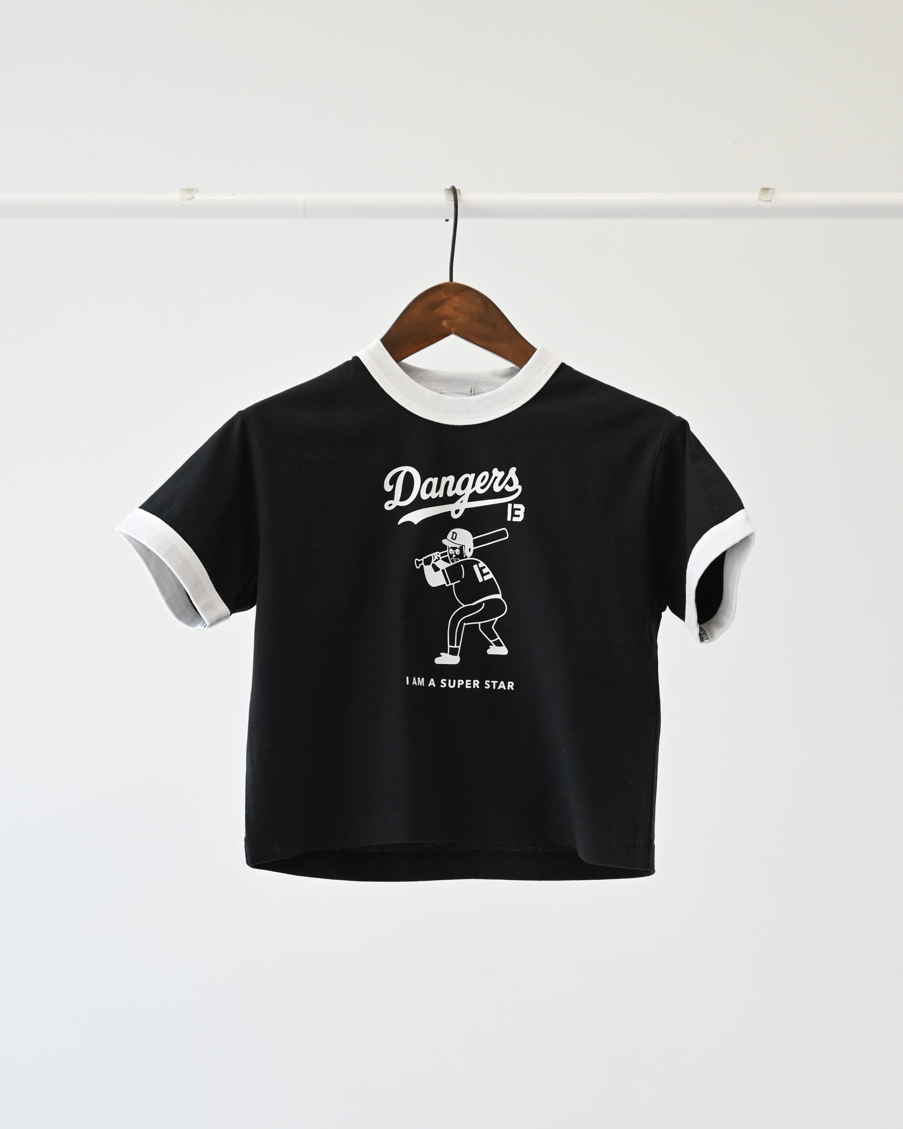 FOV(フォブ) / Dangers Tシャツ / ブラック / 90-160cm