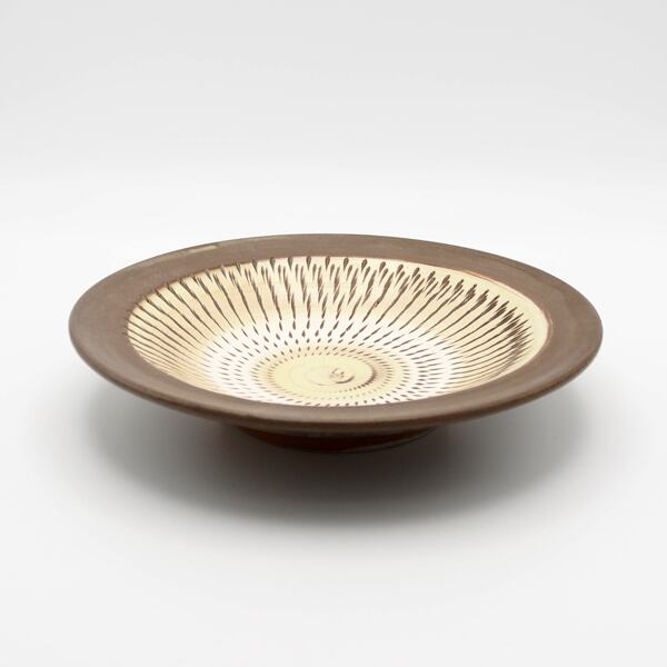 小鹿田焼 坂本庸一窯 5寸皿