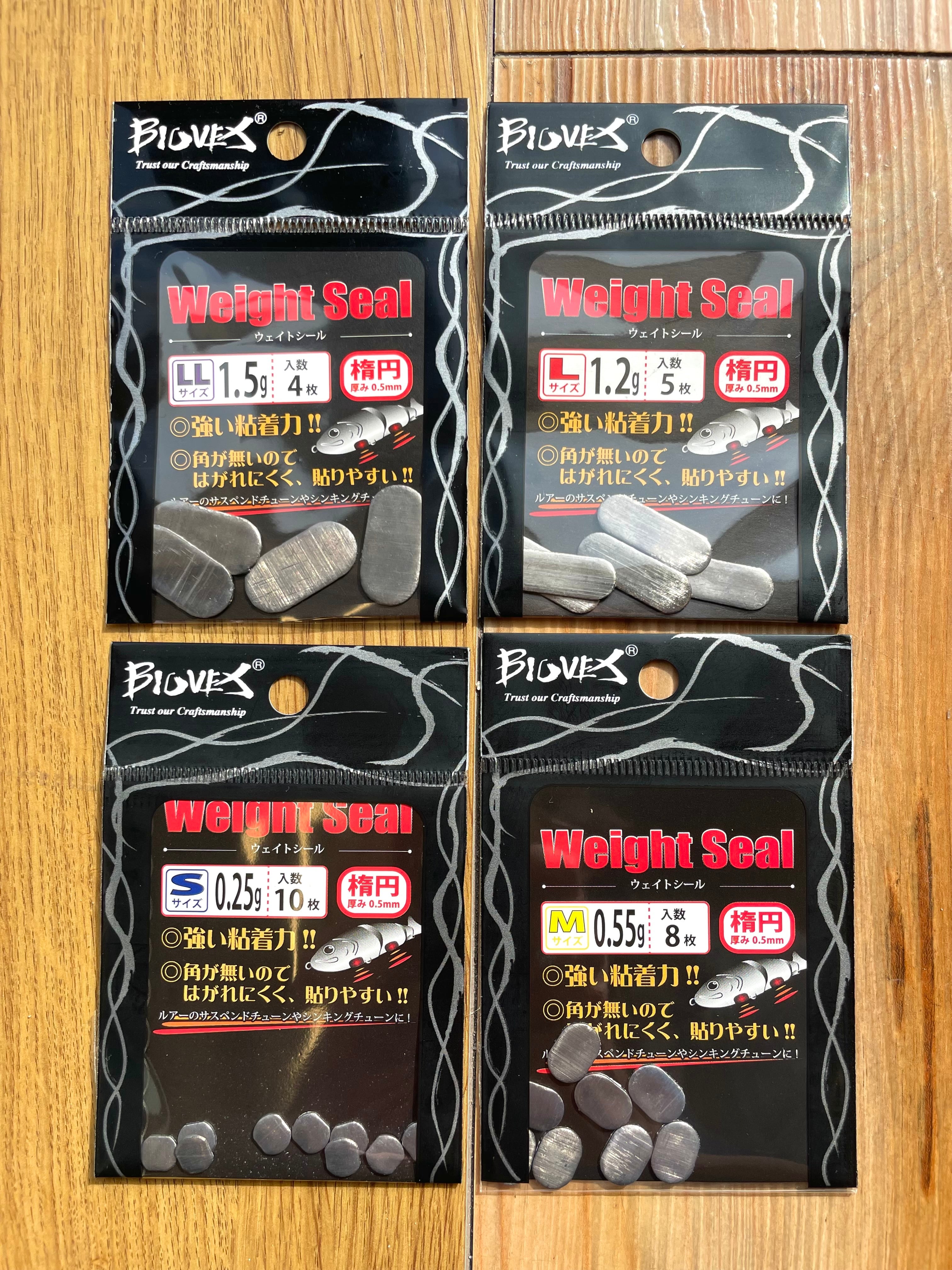 BIOVEX / ウェイトシール | ルアーショップB－FARM