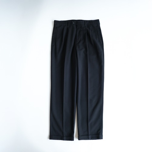 【Claiborne】Wide Slacks Black 34×32