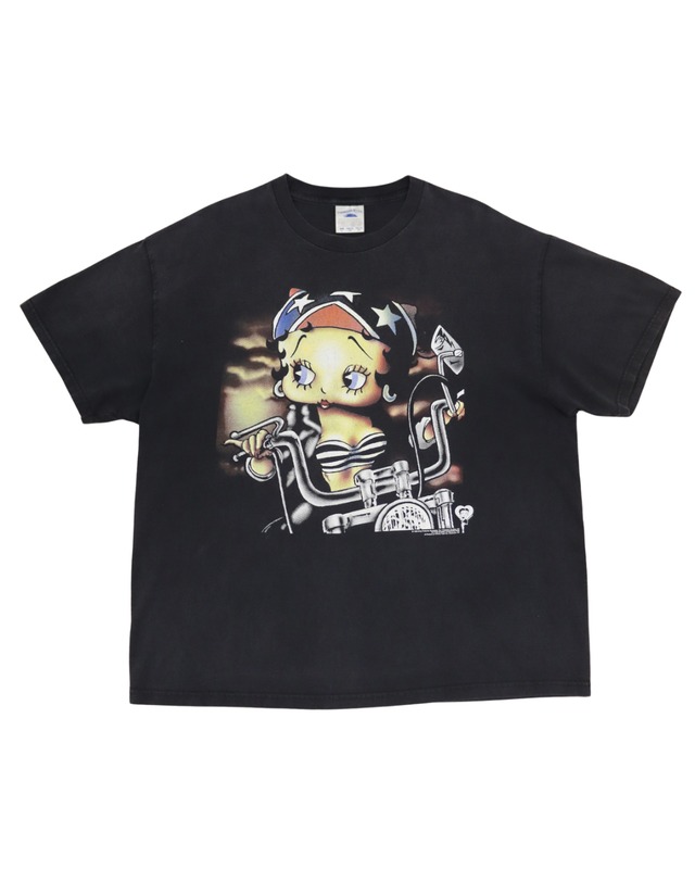 BETTY BOOP MOTORCYCLE BIKER XL