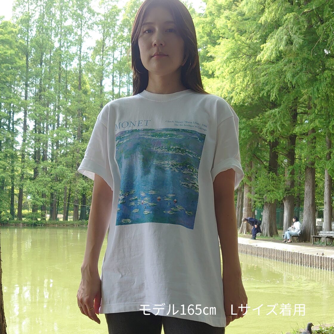 XL モネMonet 睡蓮Tシャツアートヴィンテージレア