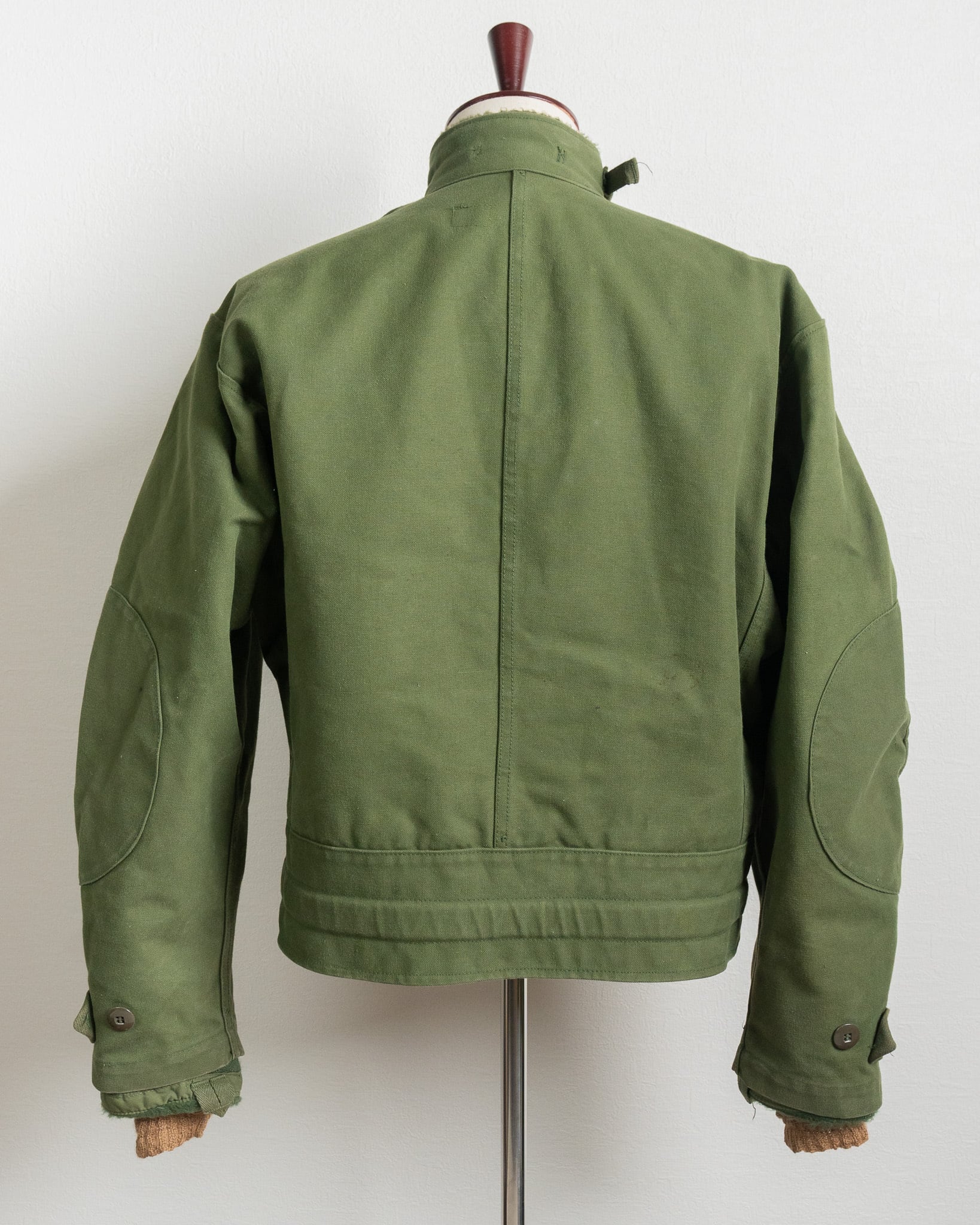 DEADSTOCK】60-70's Swedish Army Motorcycle Jacket DEADSTOCK】60-70's Swedish Army Motorcycle Jacket