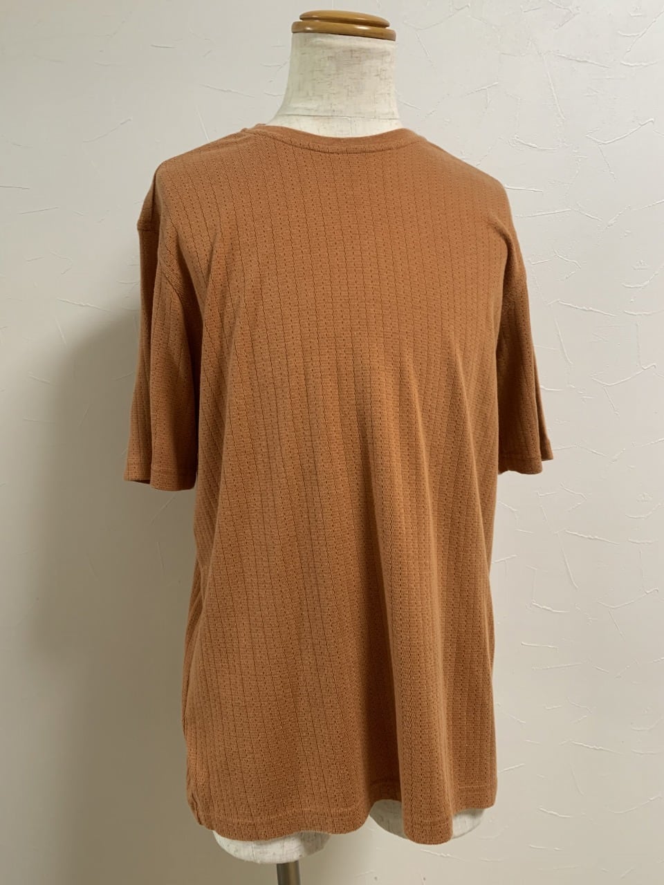 1990's Big Silhouette Woven Pattern Cut and Sewn