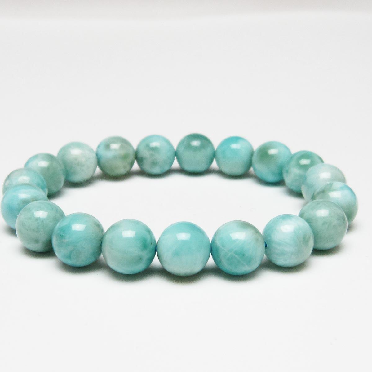 ラリマー ブレスレット 10mm 一点物 111-56522