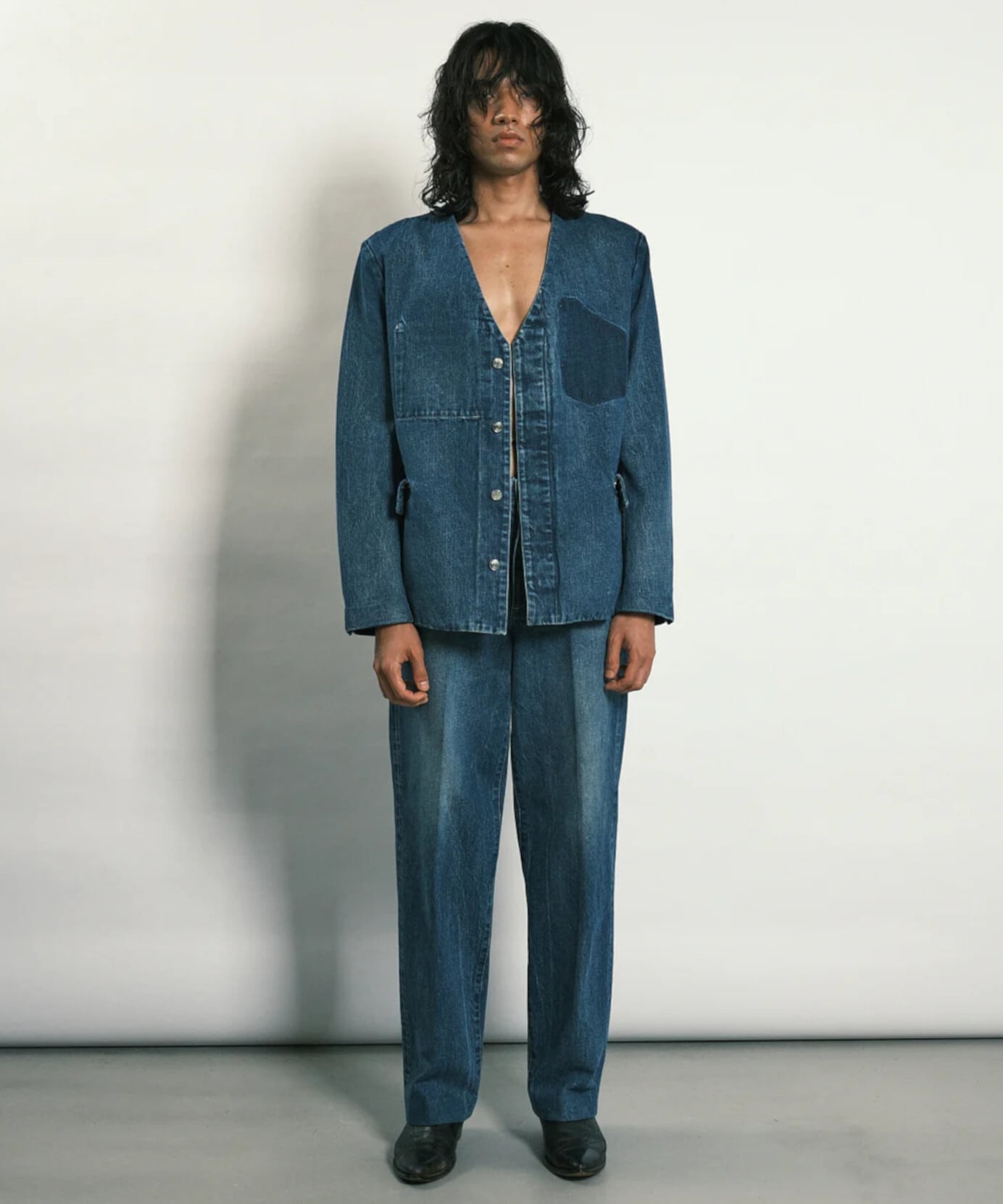TANAKA / ST-2 THE JEAN TROUSERS (VINTAGE BLUE) | AfterSchool