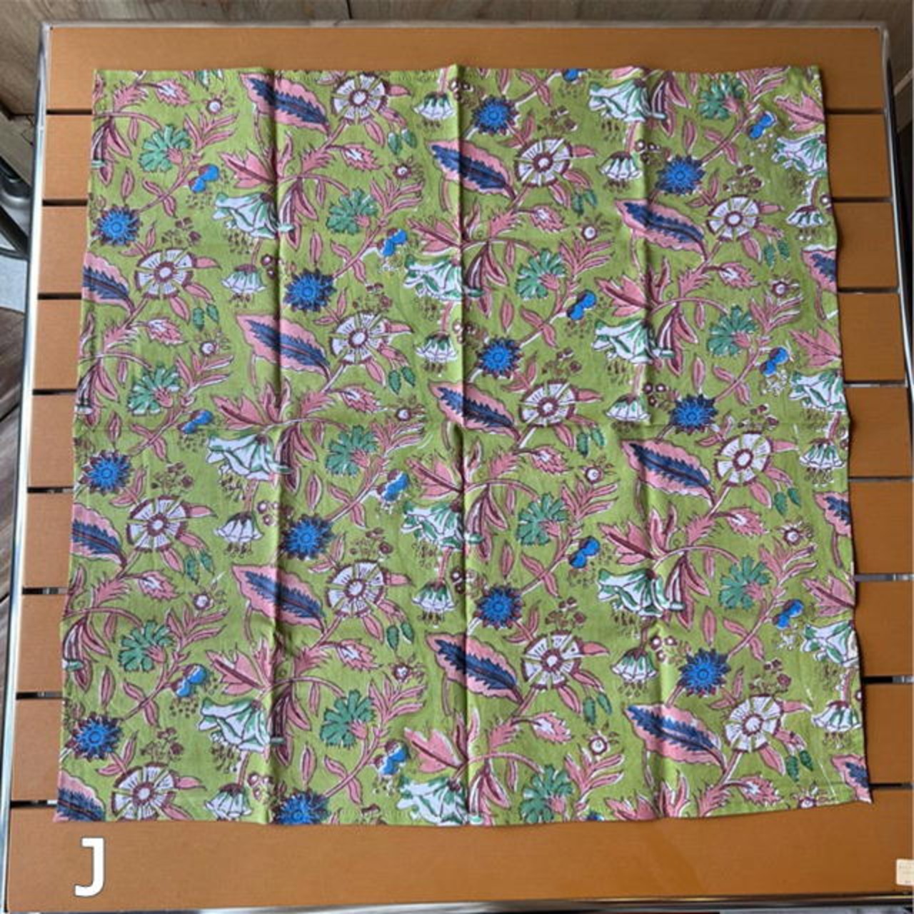 Rapid Woodblock Print Bandana 　12Type　A〜L ラピド木版プリントバンダナ 12タイプ バンダナ　かわいい