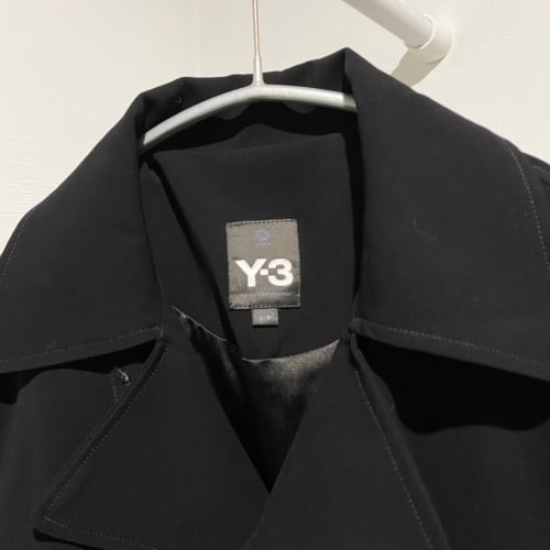 Y-3 ワイスリー ジャージーライダースジャケット ブラック size-S 【中 