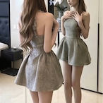 Halter Neck Mini Dress