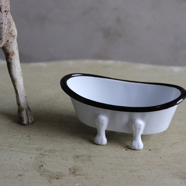 エナメルミニタブ　 アンティーク調　シャビーシック　オシャレ