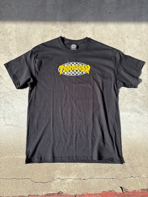 THARSHER / USA企画 / CHECKER LOGO / T SHIRT