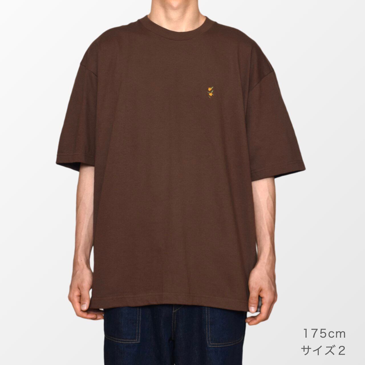 サルセーションウェア新作ＶTシャツダークブラウン色Мサイズ未開封品 サルセーションウェア新作VTシャツダークブラウン色Мサイズ未開封品