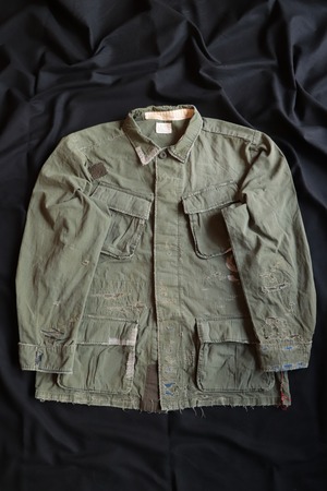ANACHRONORM/アナクロノーム　REMAKED FATIGUE JACKET OLIVE　AN189