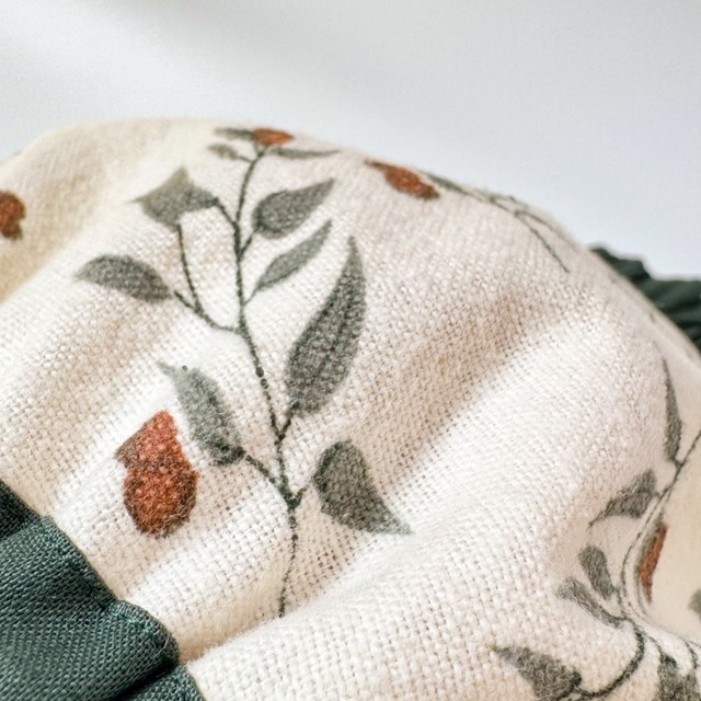 かぼちゃパンツ（ olive ）/ ハンドメイド ブルマ ベビー 赤ちゃん 韓国生地