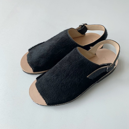 【_Fot】c hair crepe sandals /0204s