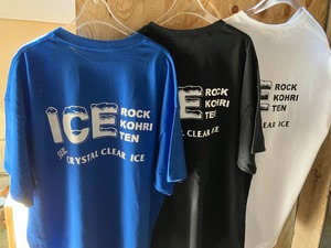 ロック氷店ユニフォームTee（ブルー）