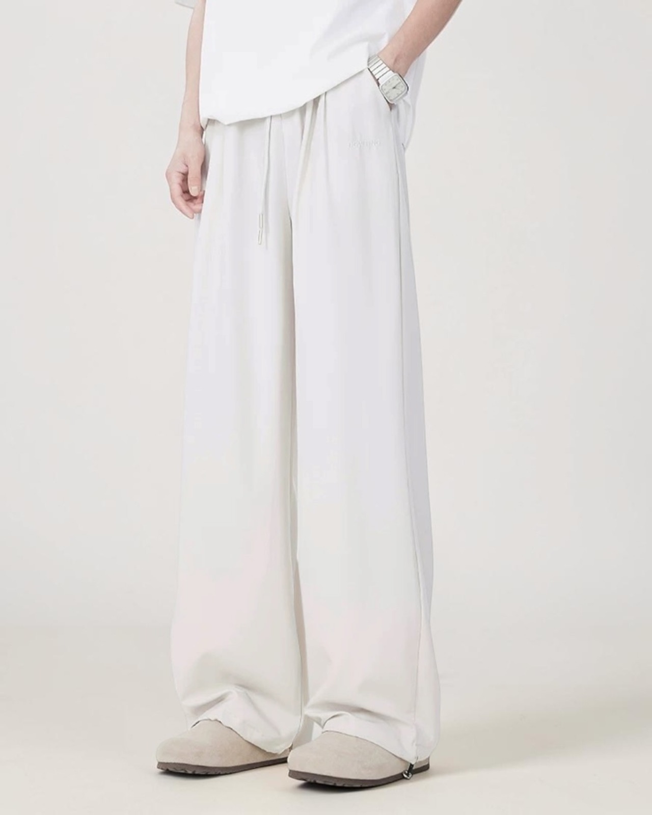 Loose Draw Wide Pants（100％/80％/10％）