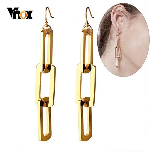 【送料無料】 レディース ピアス スリム パーフェクト ステンレス ピン ダングル 40000673