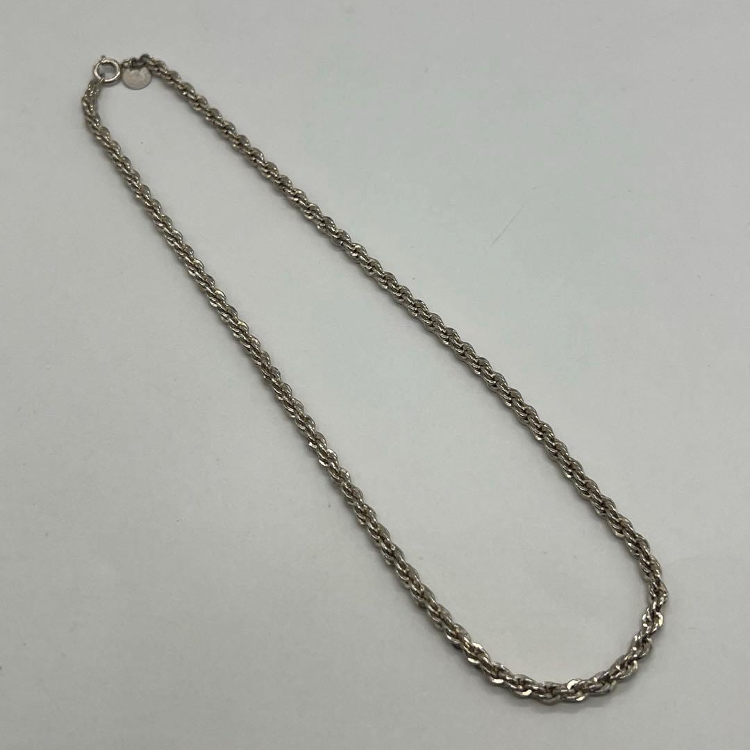ティファニー TIFFANY ツイストロープ チェーン ネックレス SV925