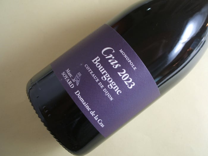 ブルゴーニュ 赤 モノポール 2023年 ドメーヌ・ド・ラ・クラ(マルク・ソワイヤール)