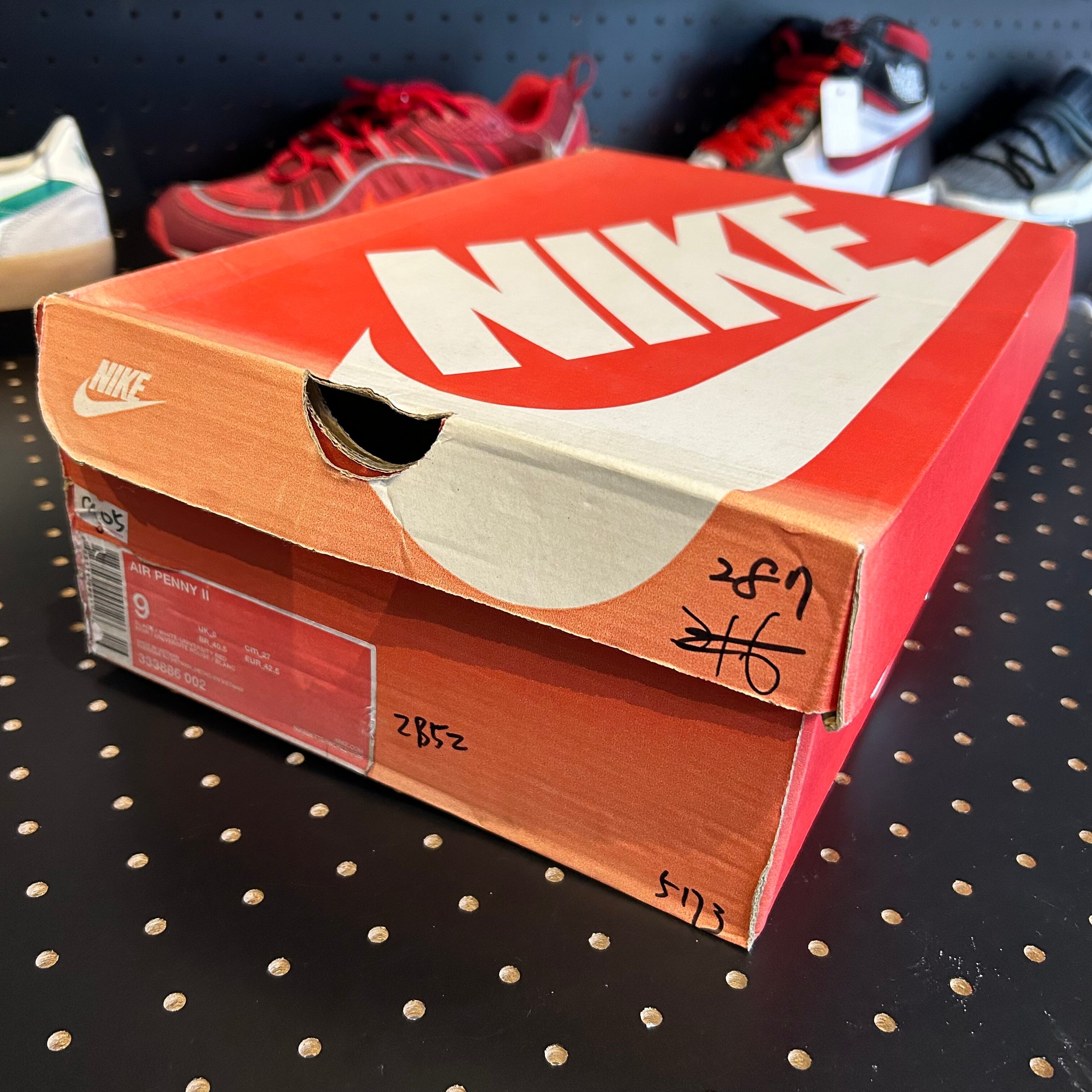 Nike Air Penny II Miami Heat US9/27cm | RECEPTION SNEAKER