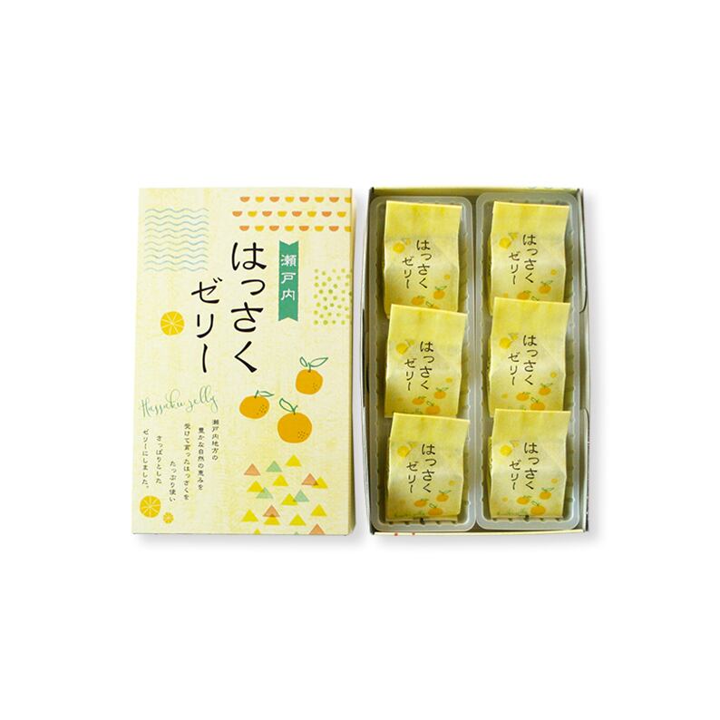 瀬戸内はっさくゼリー｜瀬戸内産はっさく使用 | KUNIWA 柿のお菓子