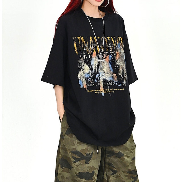 ペイントシーンアートルーズTシャツ
2col R01706