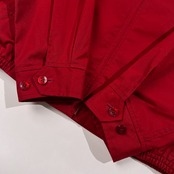 美品 VAN JAC ヴァンヂャケット アーチロゴ ワッペン ドリズラージャケット サイズ L /スイングトップ/レッド/メンズ/レタードワッペン