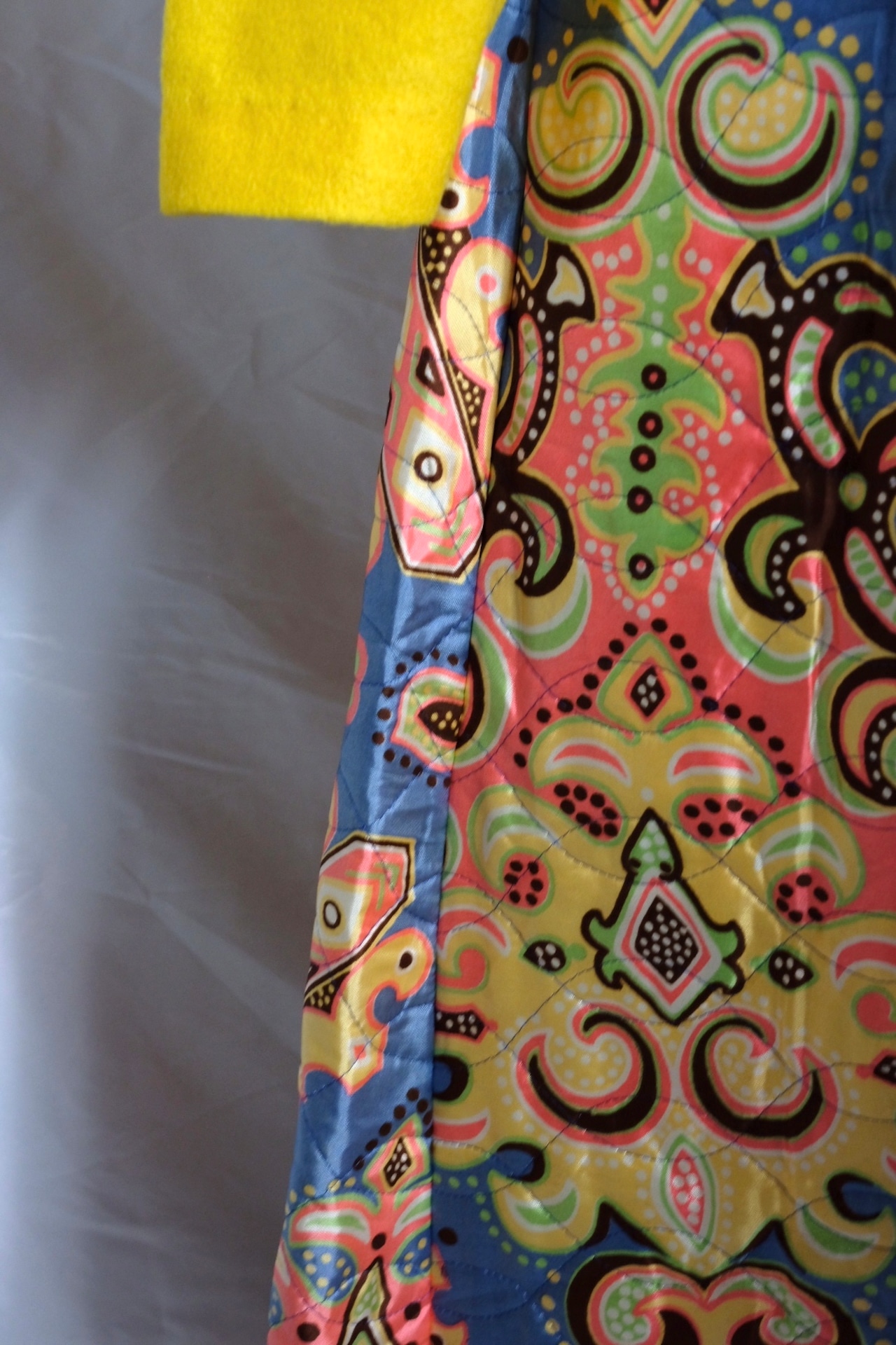 Dead stock Switching design quilting dress