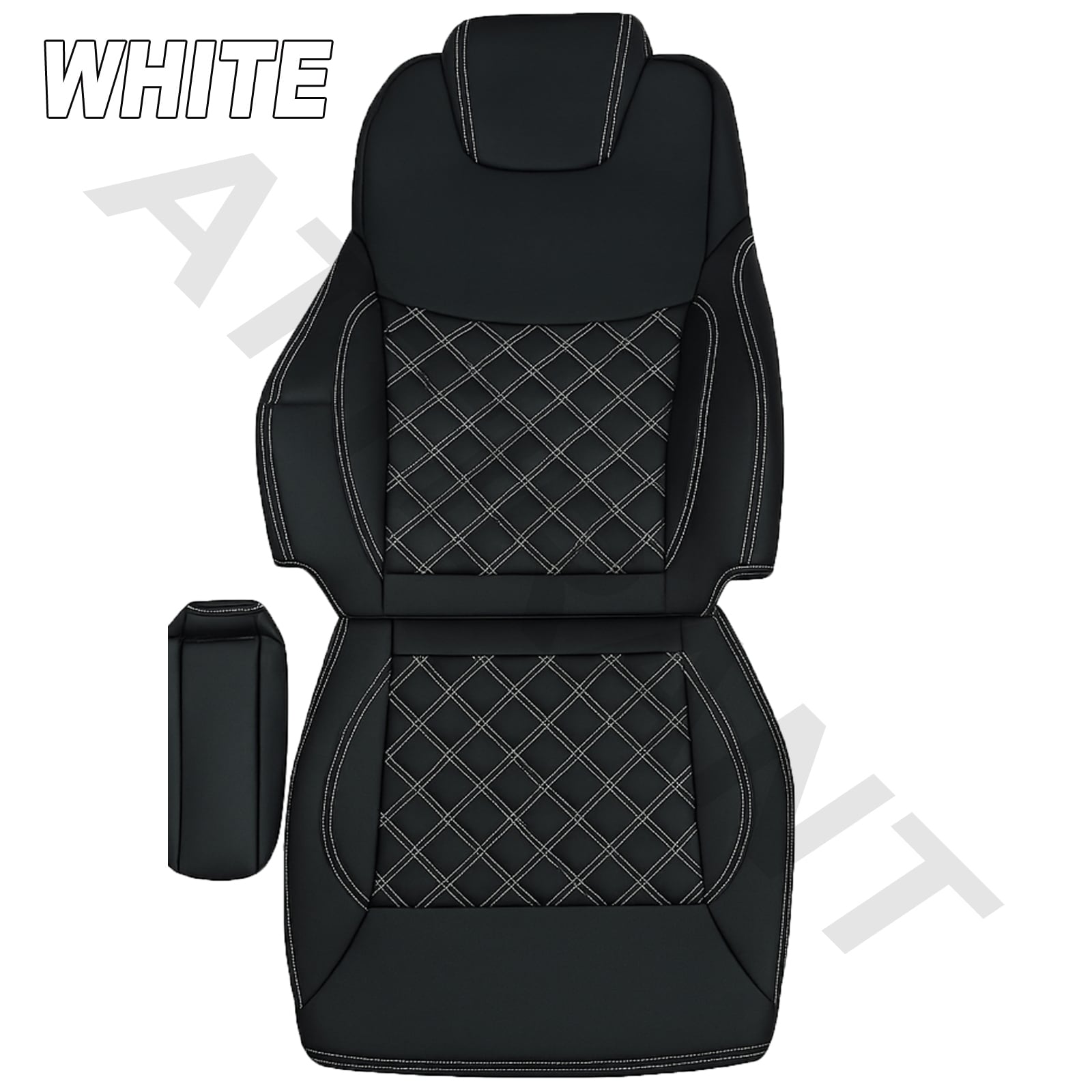 UD クオン シートカバー PVC レザー 運転席 高品質 難燃性 防水