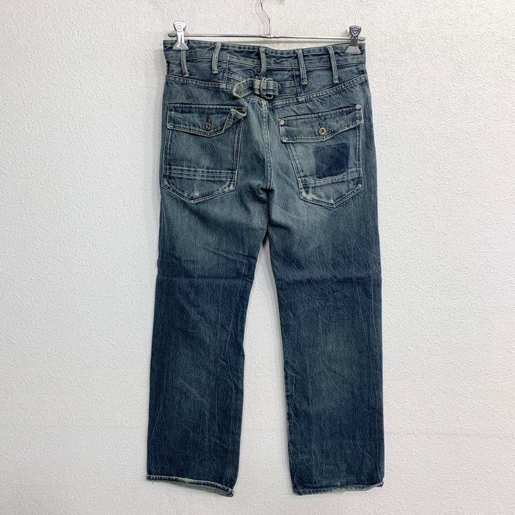 G-STAR RAW デニムパンツ W31 ジースター ボタンフライ インディゴ コットン 古着卸 アメリカ仕入 2312-146