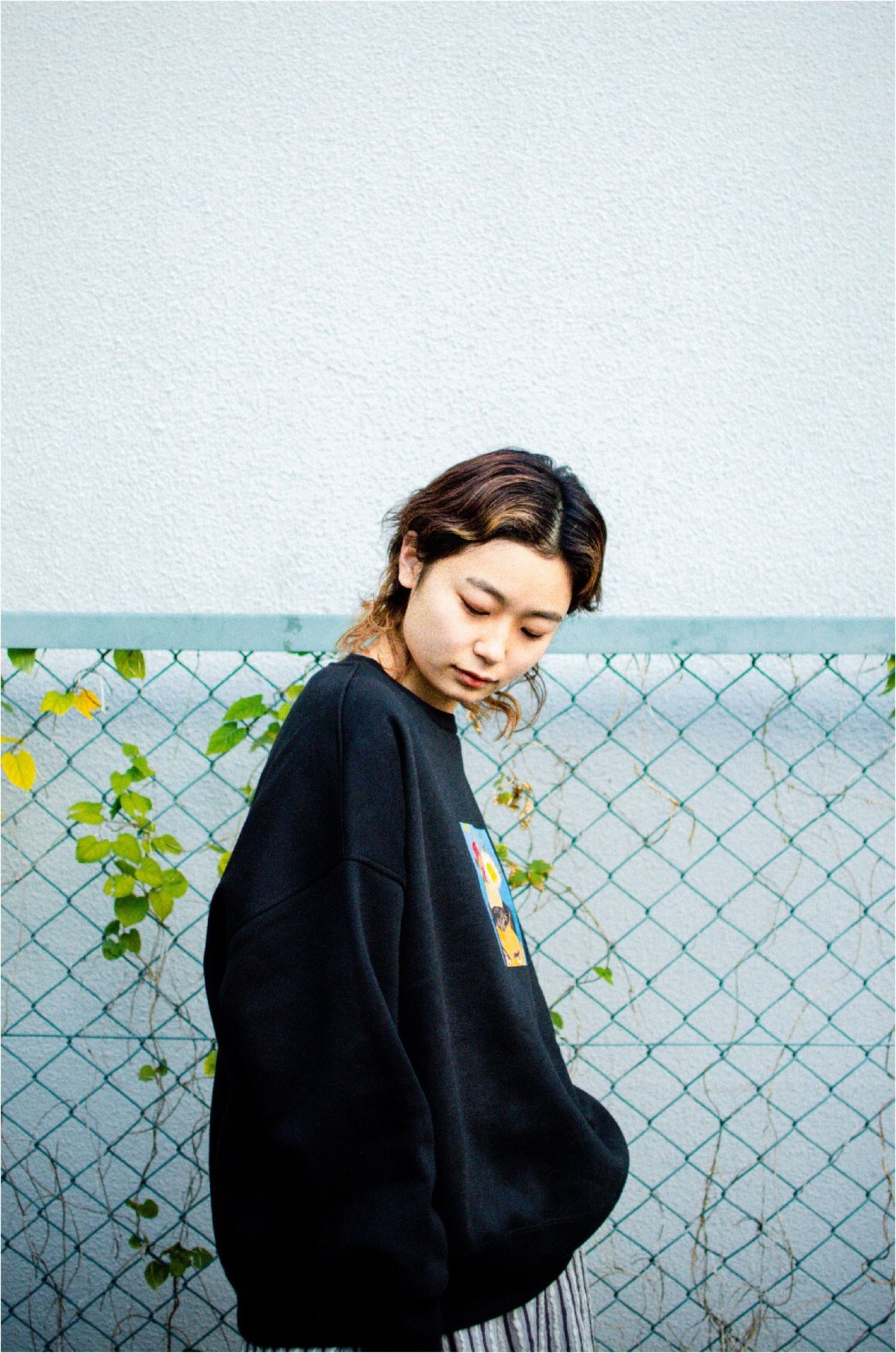 4.5TATAMI Big Silhouette Sweat black