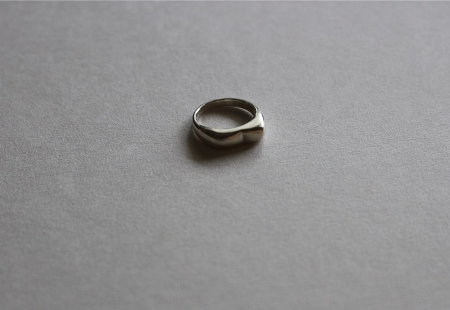 002  ring  silver  14 - 15号